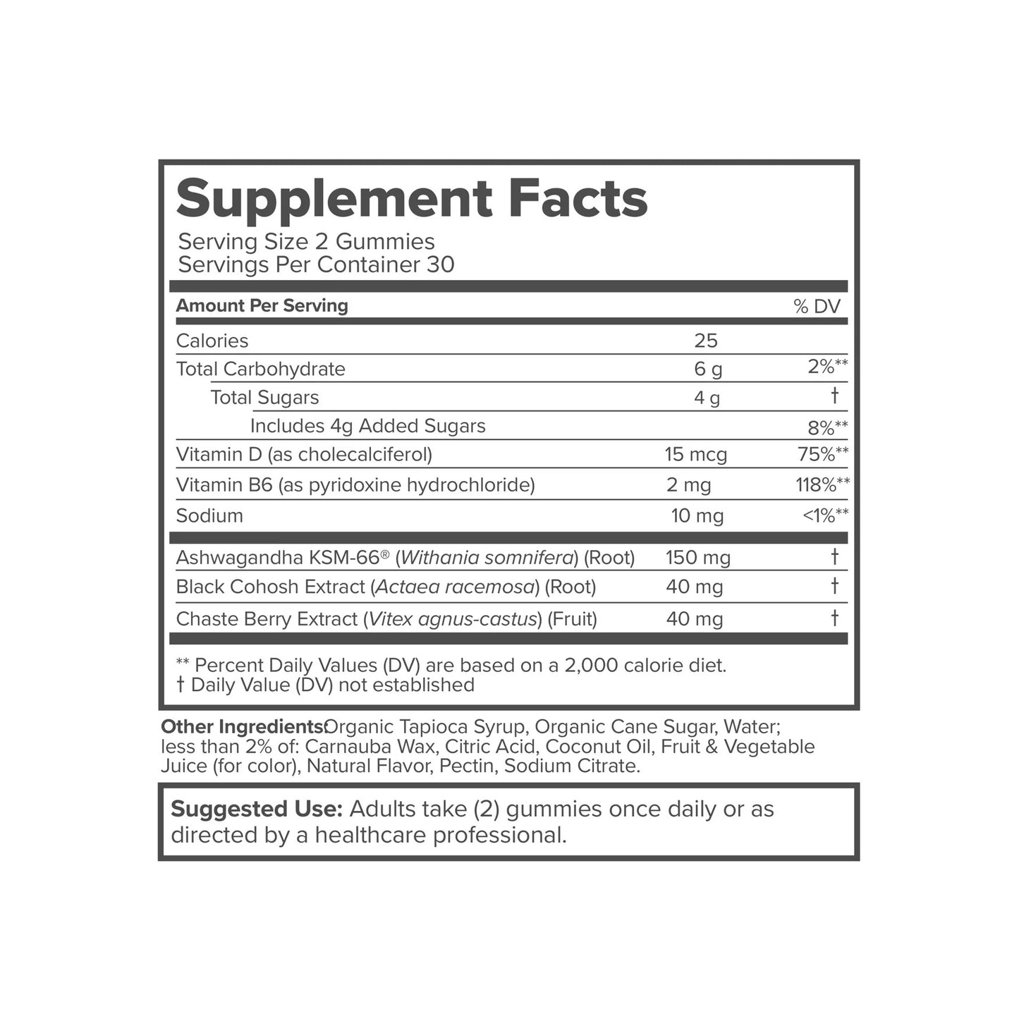 Women’s Menopause Balance Gummies