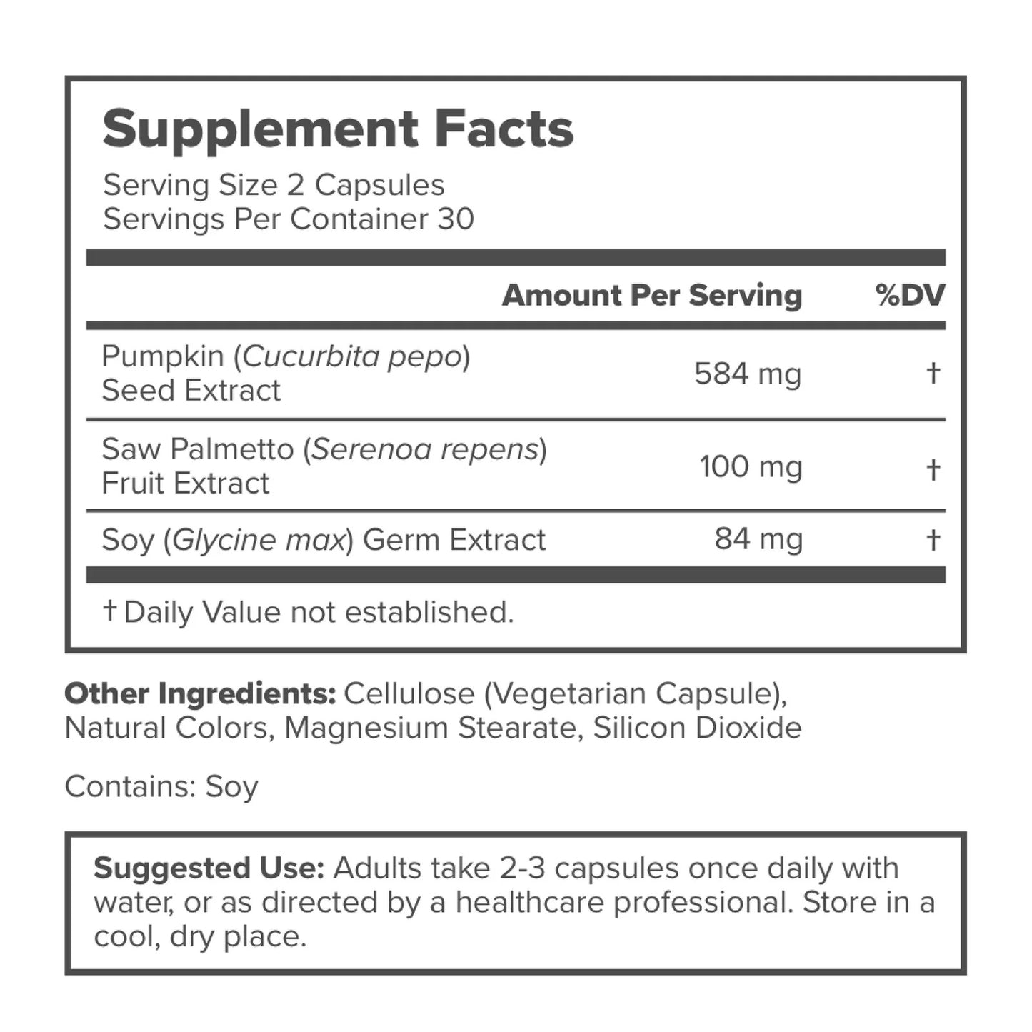 Daily Bladder Balance Capsules
