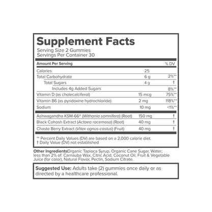 Women’s Menopause Balance Gummies